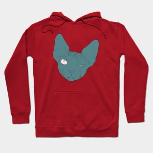 Winking Sphynx Hoodie